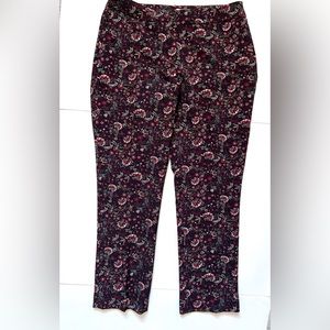 Carolina Belle Montreal Floral Ankle Pants